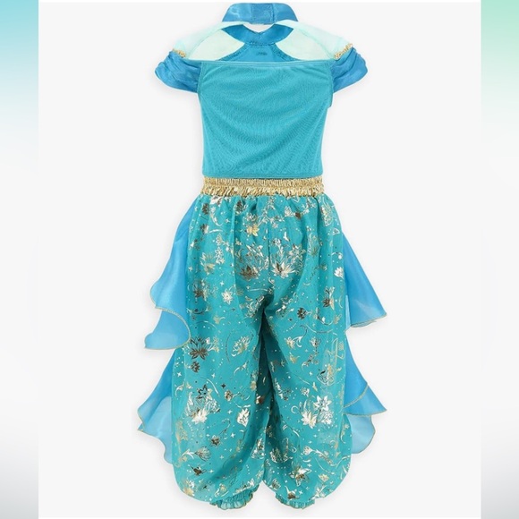 OFFICIAL 2024 Disney Jasmine Costume for Kids – Aladdin - Picture 4 of 14